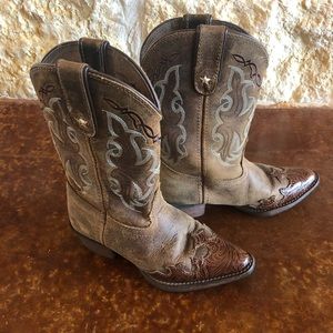 Tony Lama Girls Tiny Lama Vaquero Savannah